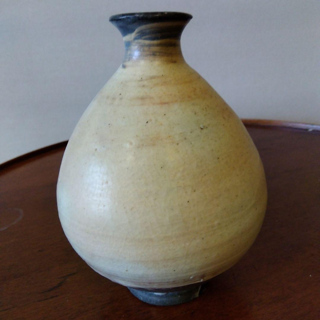 李朝風　粉引徳利