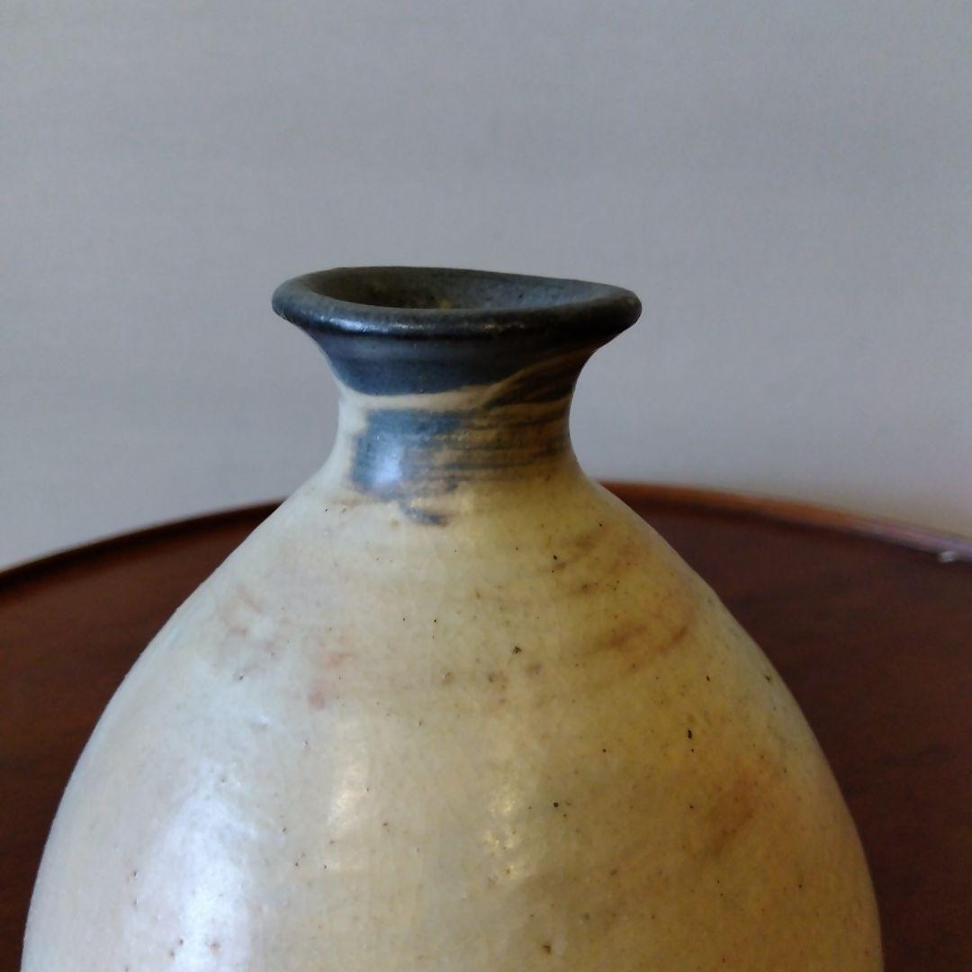 李朝風　粉引徳利