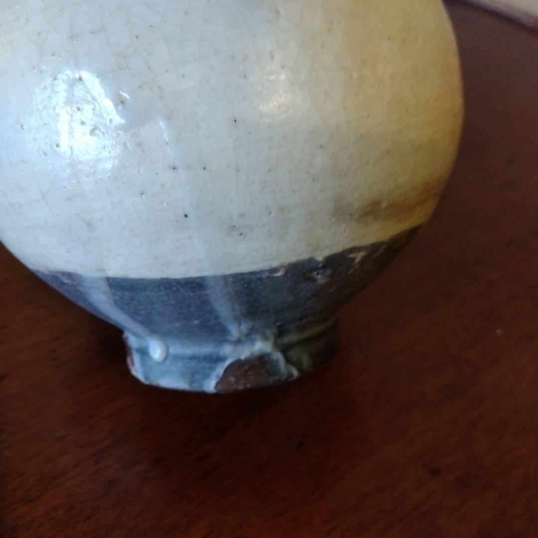 李朝風　粉引徳利