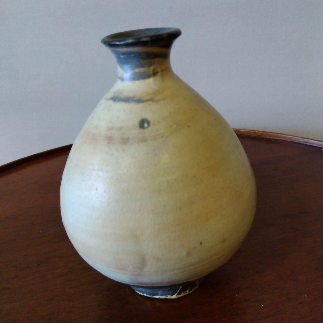 李朝風　粉引徳利