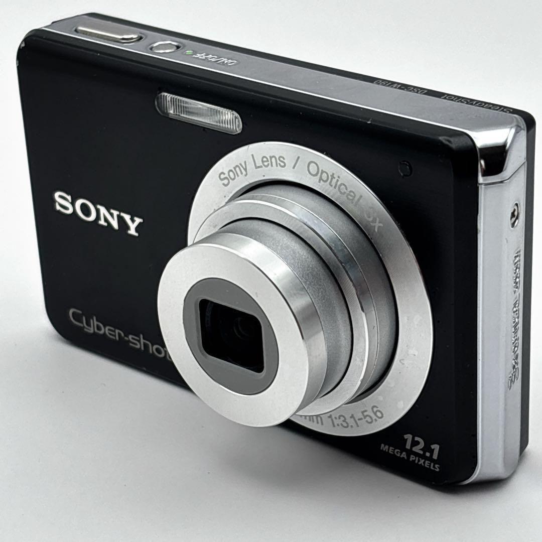 SONY Cyber-shot DSC-W190黒 オールド コンデジ デジカメ