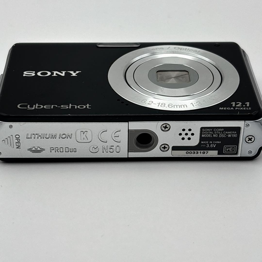 SONY Cyber-shot DSC-W190黒 オールド コンデジ デジカメ