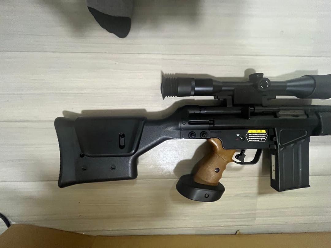 うぴろんじぇーむす専用 東京マルイPSG-1電動ライフル スコープ付き