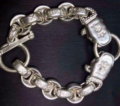 メンズ シルバーブレスレット S925