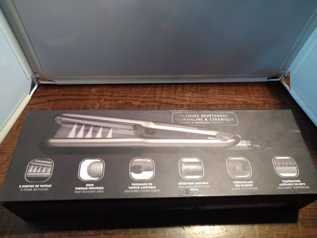 「プロ仕様」海外製スチームヘアアイロン