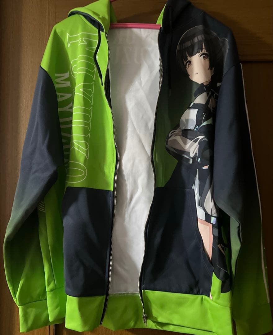 黛冬優子　フルグラフィックパーカー 7th 螺旋　シャニ　激レア！入手困難品