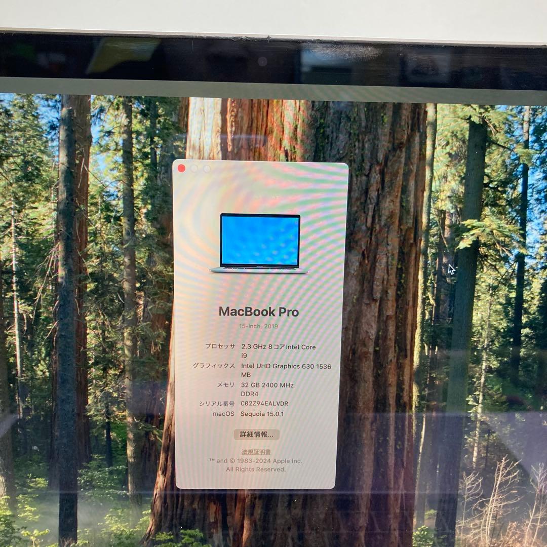 MacBook本体 #681 Macbook Pro 2019 15inch i9 32GB 1TB