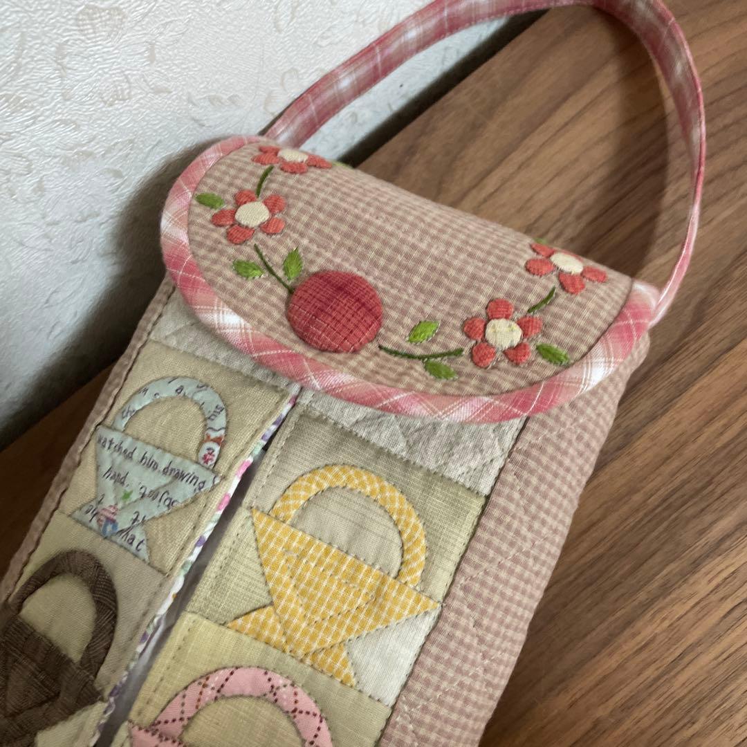パッチワークキルト　テッシュBOXカバー　ハンドメイド 3点