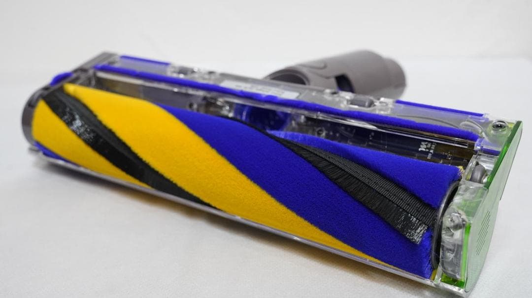 【新品】ダイソン V12 専用 交換ヘッド 緑色ライト付 ソフトローラー