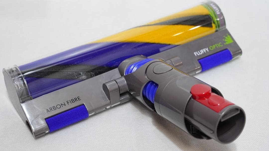 【新品】ダイソン V12 専用 交換ヘッド 緑色ライト付 ソフトローラー