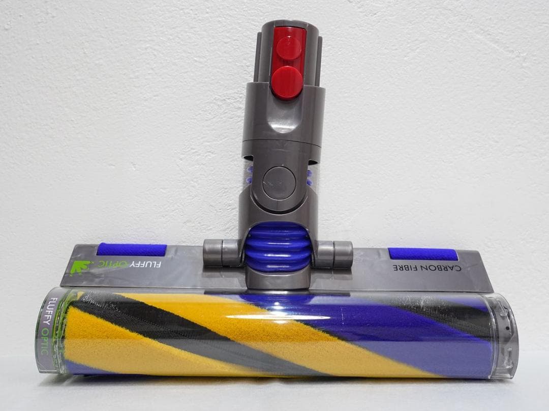 【新品】ダイソン V12 専用 交換ヘッド 緑色ライト付 ソフトローラー