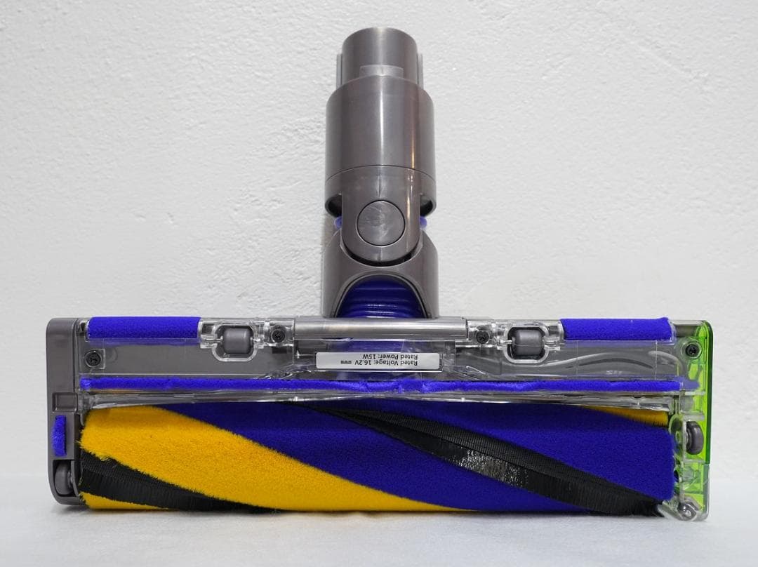 【新品】ダイソン V12 専用 交換ヘッド 緑色ライト付 ソフトローラー