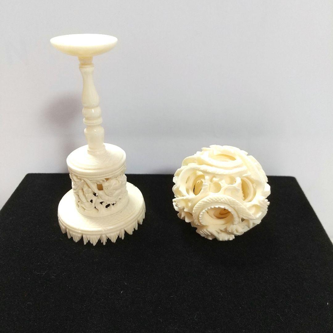 多層球 天球 龍 美術品