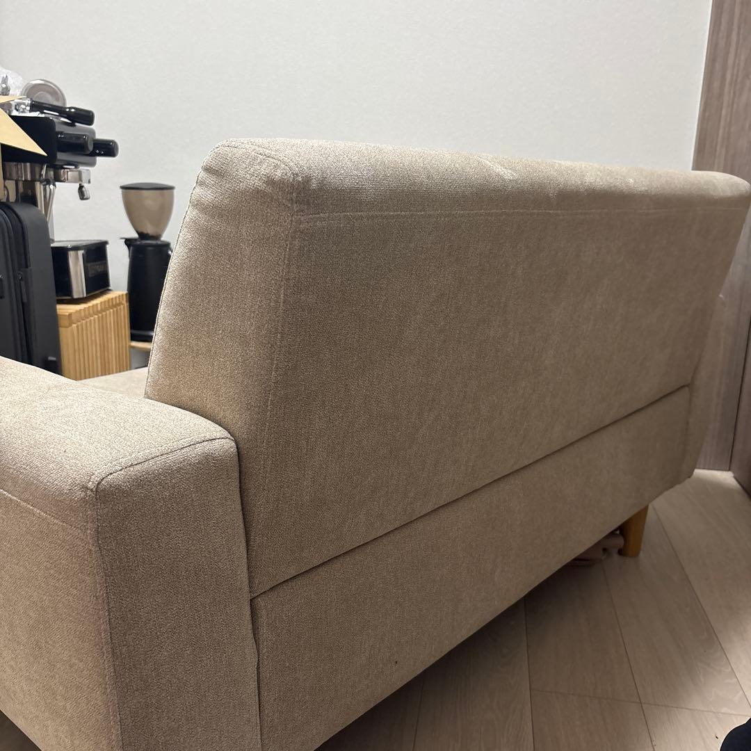 Rasik 2人掛けソファ グレージュ