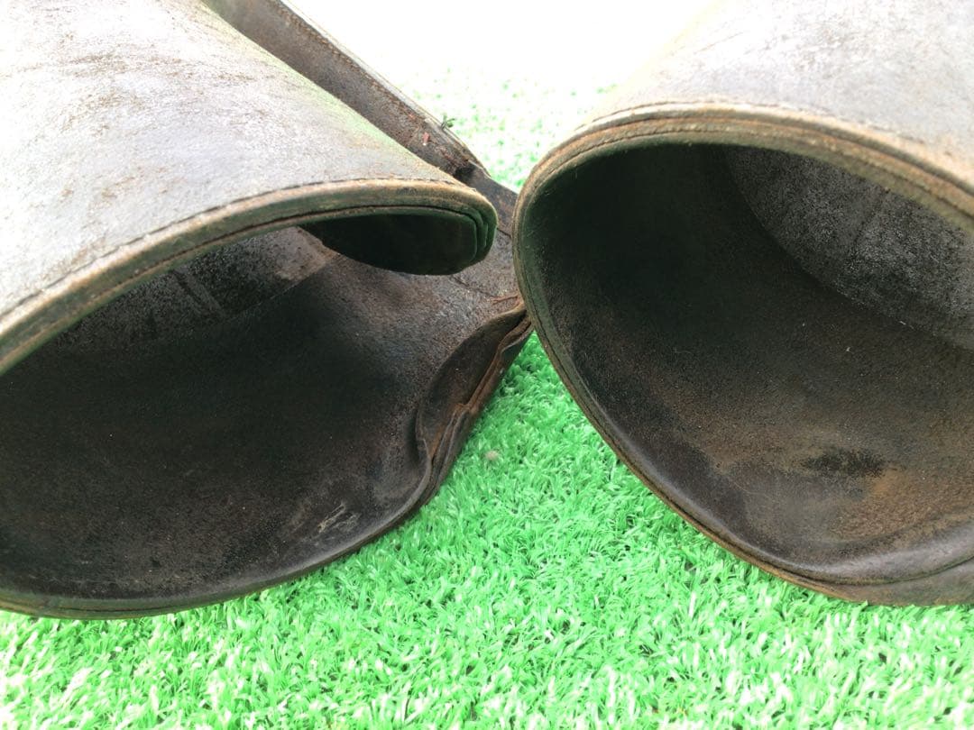 ドイツ軍④ 革製ゲートル 実物