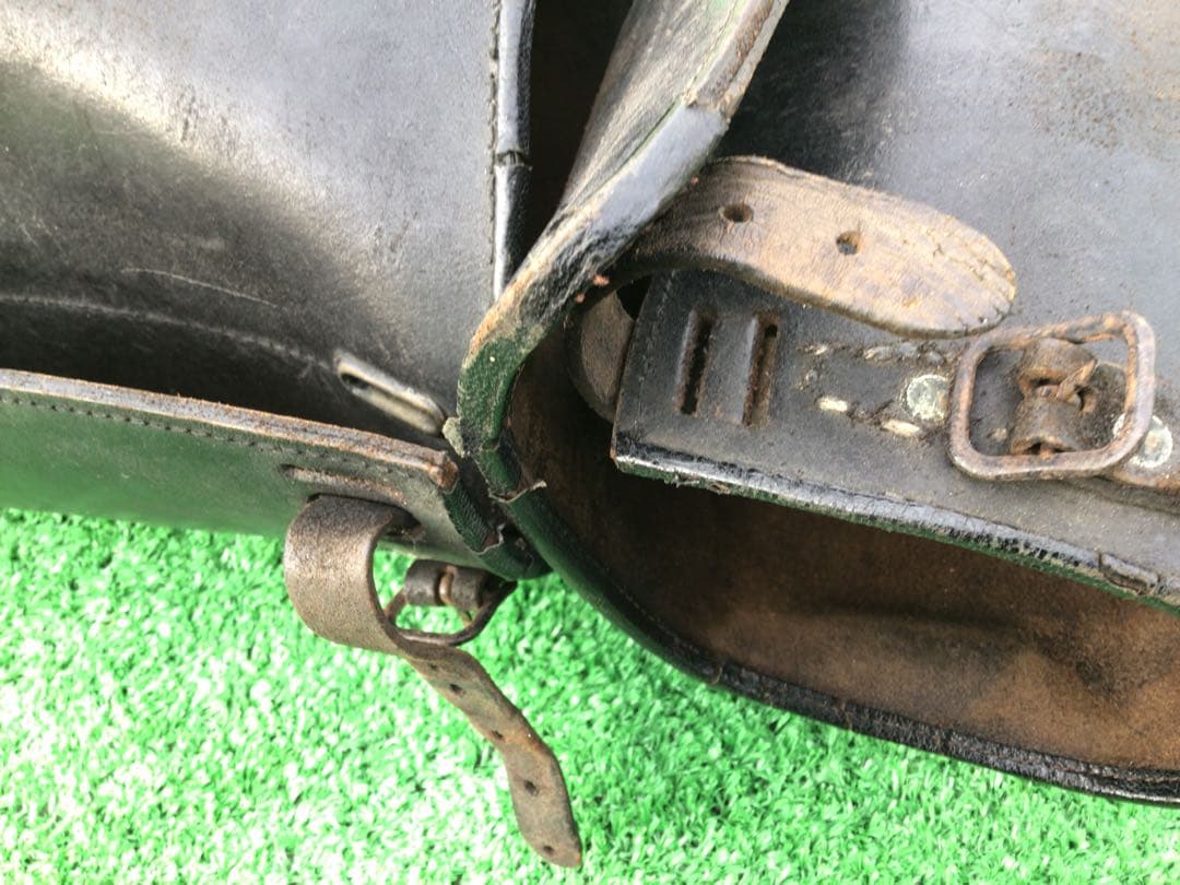 ドイツ軍④ 革製ゲートル 実物