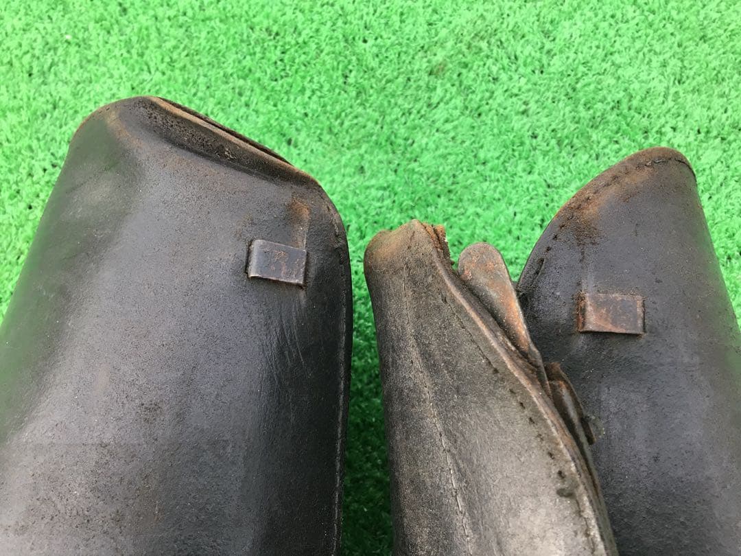 ドイツ軍④ 革製ゲートル 実物