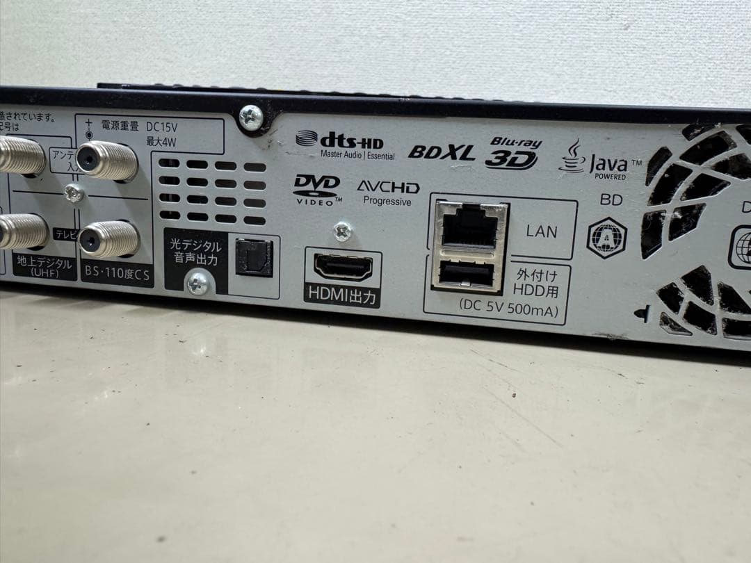 SHARP BD-UT2200 ブルーレイレコーダー