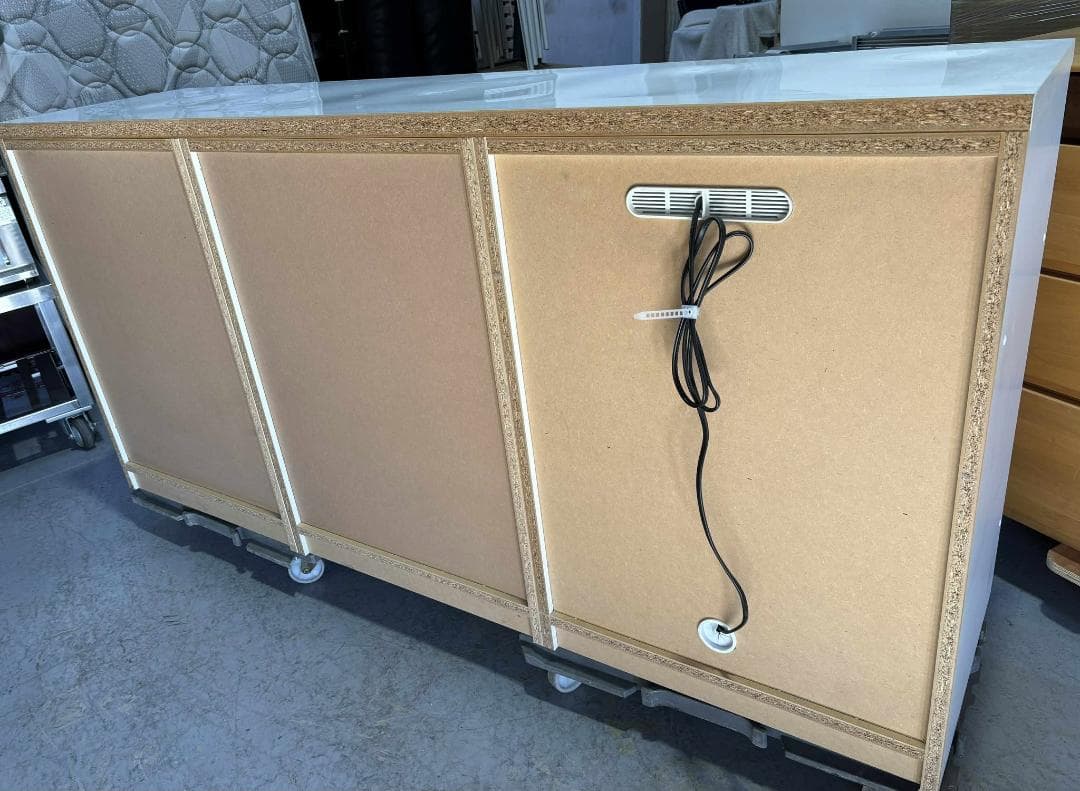 土井インテリア キッチンカウンター、キッチンボード幅180cm Used