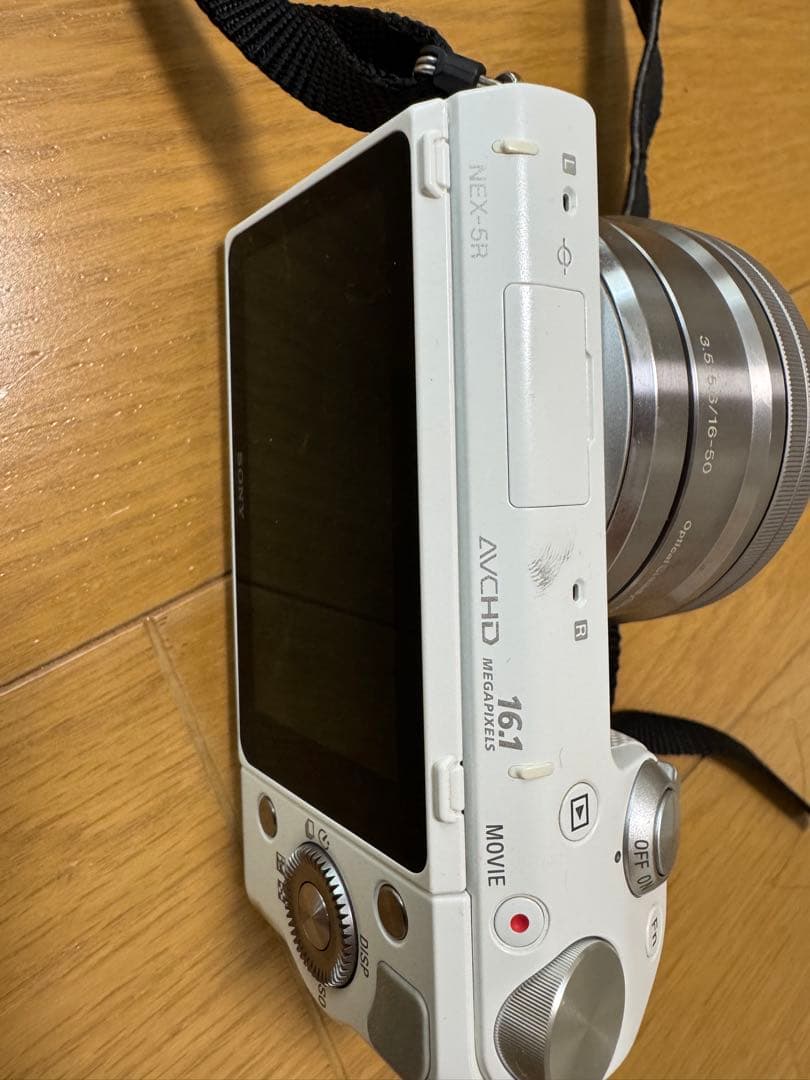 SONY NEX-5R ホワイト 35-50mmレンズ付き