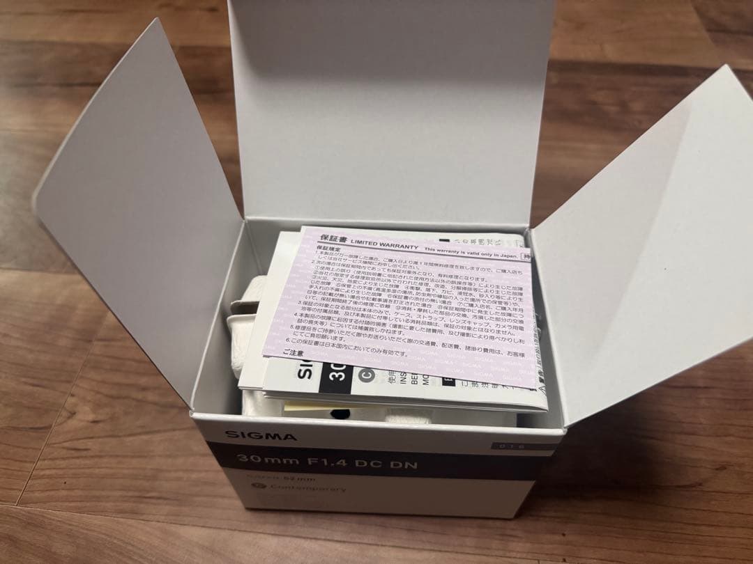 【新品未使用】SIGMA 30mm F1.4 DC DN FOR Z Mount