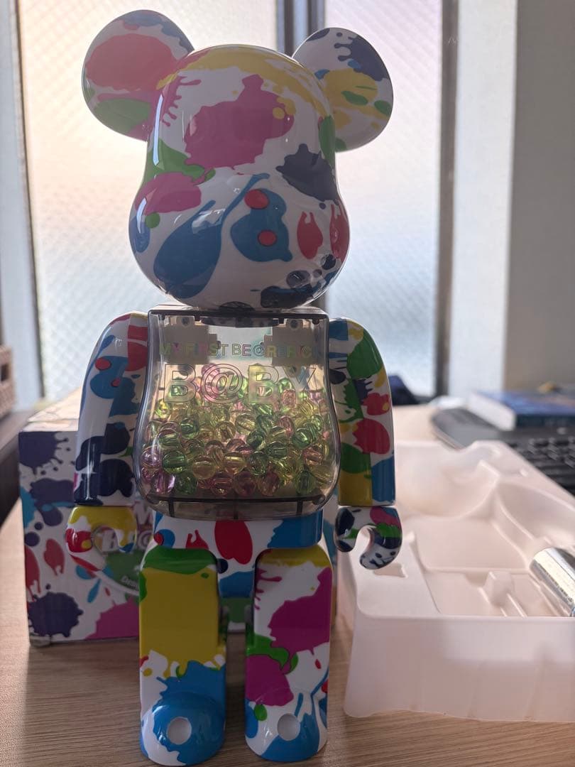 Bearbrick B@BY COLOR400%電池カバー欠品