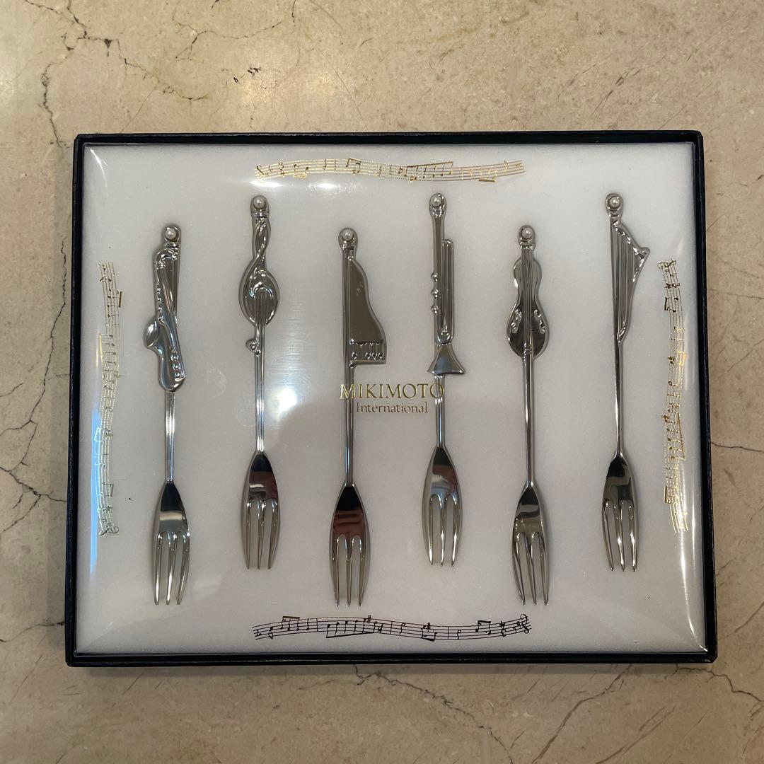 Mikimoto 楽器モチーフ カトラリーセット