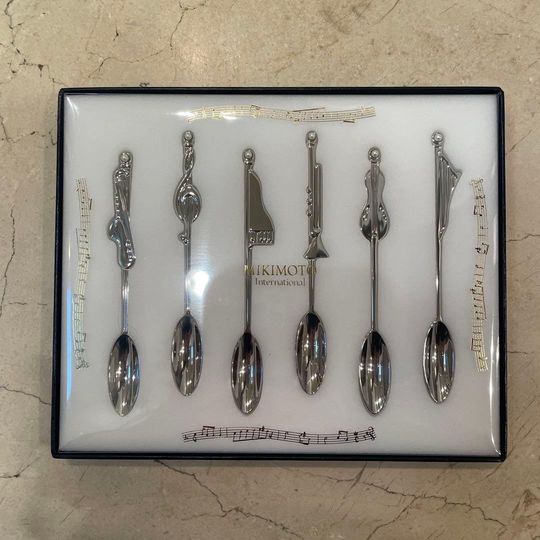Mikimoto 楽器モチーフ カトラリーセット