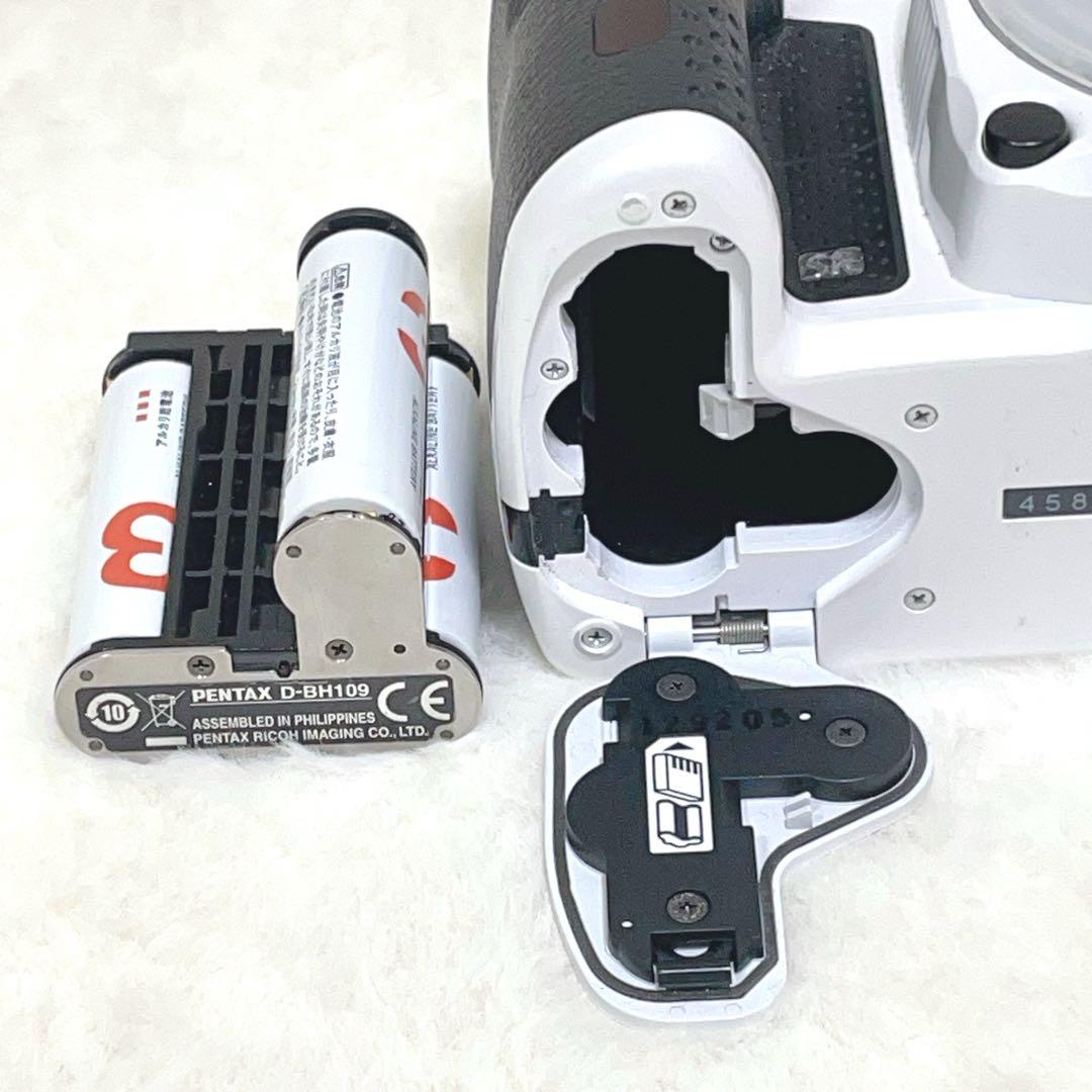 PENTAX K-30 一眼レフ ダブルレンズセット 乾電池対応 動作確認済