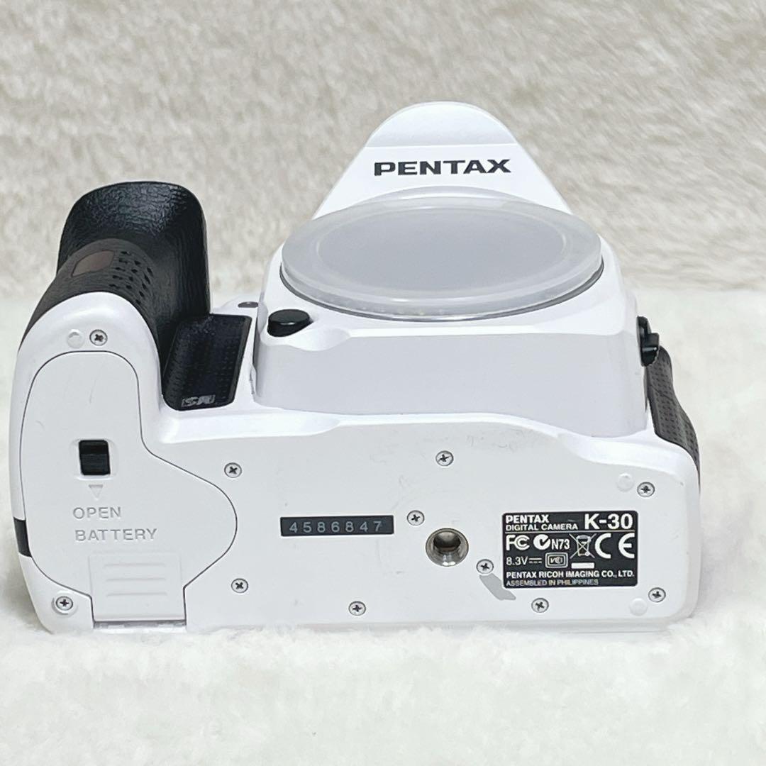 PENTAX K-30 一眼レフ ダブルレンズセット 乾電池対応 動作確認済