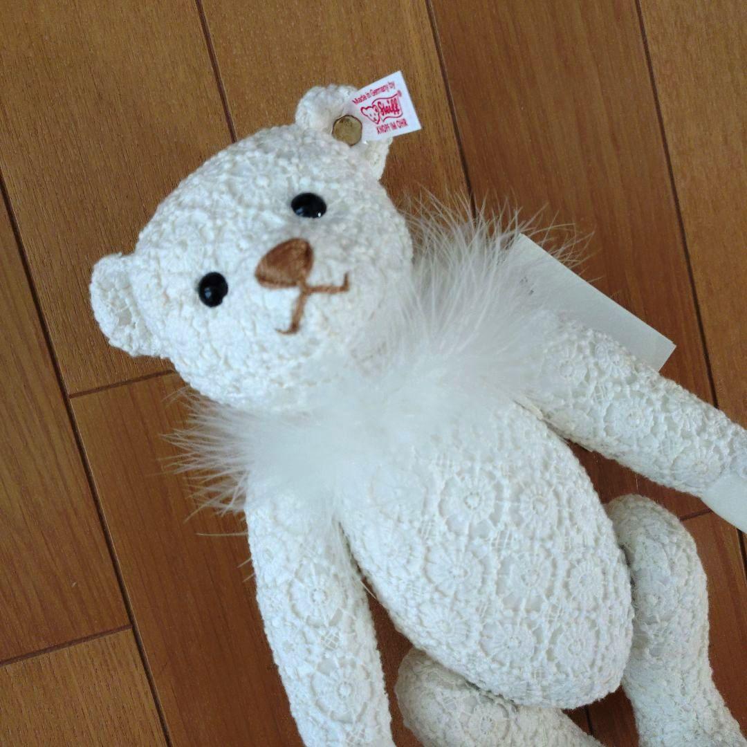 新品 シュタイフ/Steiff★限定★シャンティリー　レースの可愛いテディベア