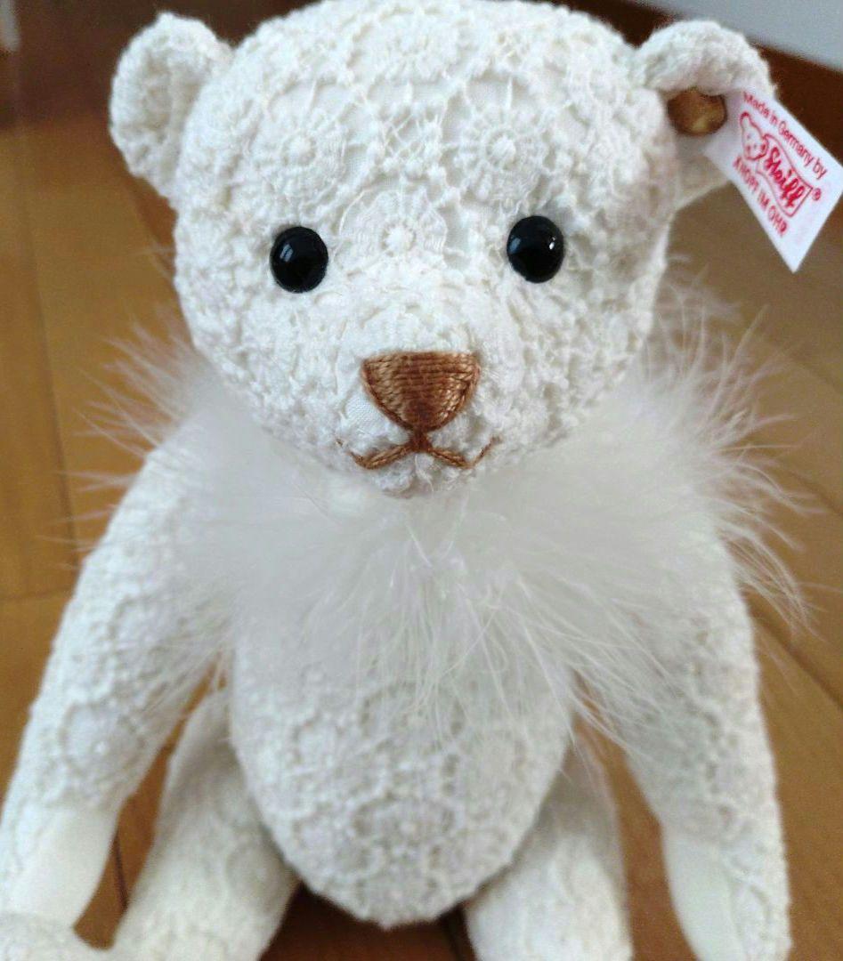 新品 シュタイフ/Steiff★限定★シャンティリー　レースの可愛いテディベア