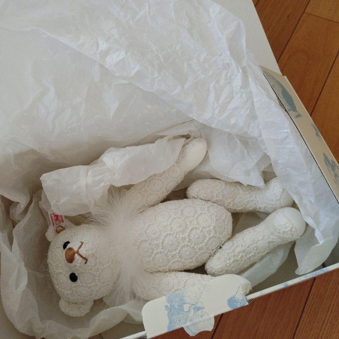 新品 シュタイフ/Steiff★限定★シャンティリー　レースの可愛いテディベア