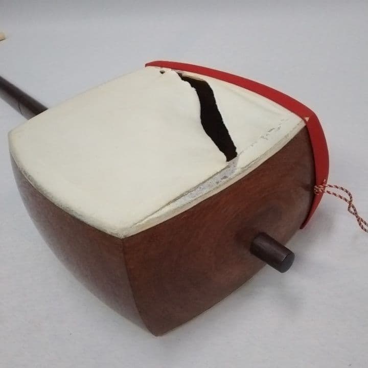 三味線　アンティーク　 レア　コレクション　骨董　きく岡　年代物　桐箱入り