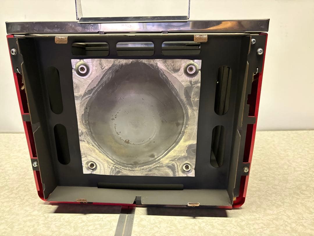 天火オーブン ヨートー ガスオーブン OV-3 赤 長期保管 ピースオーブン