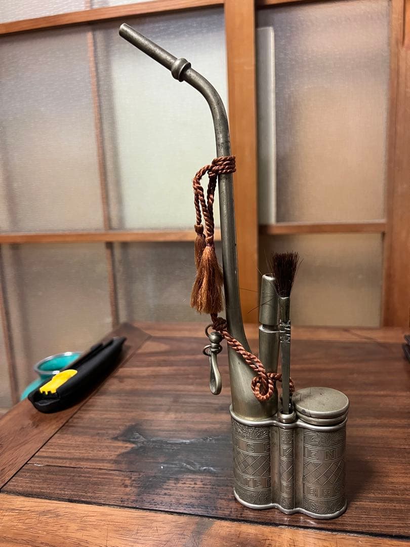 古美術　パイプ　時代物 彫刻