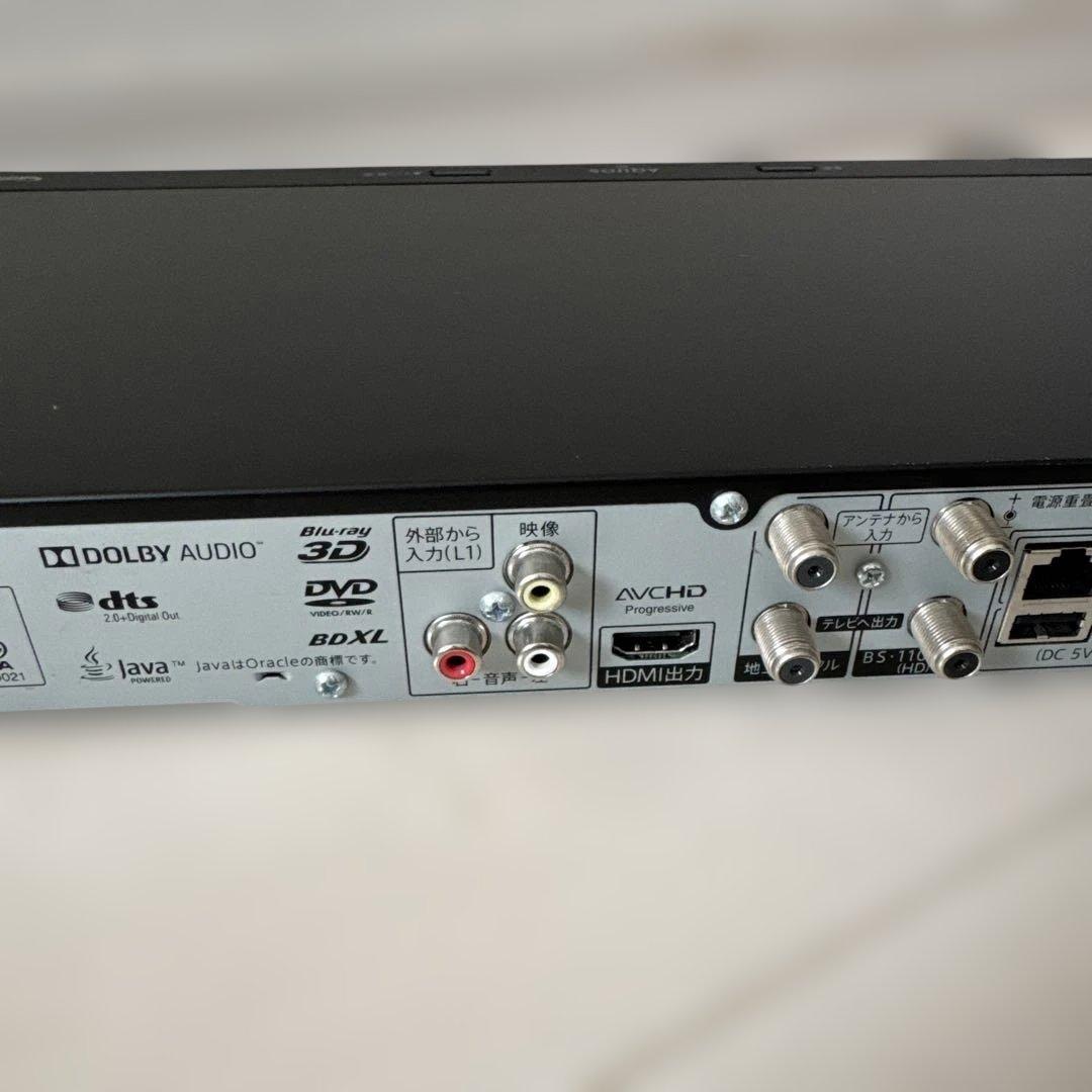 【美品】AQUOS アクオスBlu-ray ブルーレイレコーダー BDXL