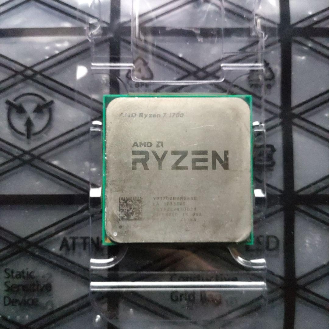 【動作品】MSI B350 + Ryzen 7 1700 + 32GB +α