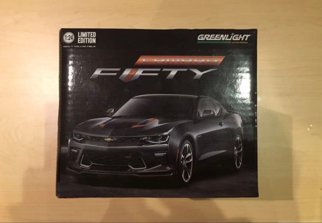 新品 1/24 グリーンライト シボレー カマロ SS 50周年 グレー
