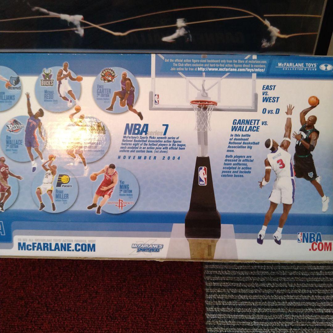 NBA　マクファーレン　2体Boxシリーズ　ガーネット　ベンウォレス　髪アフロ