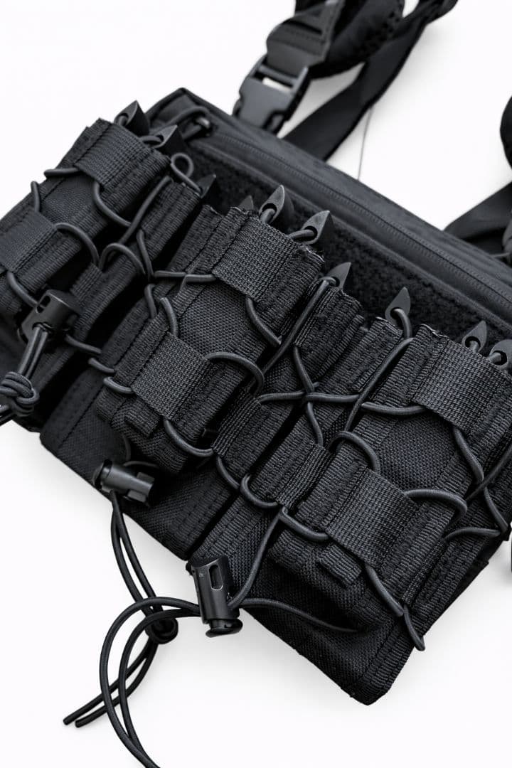 マイクロチェストリグ サバゲー装備 Tacoタイプマグポーチ付