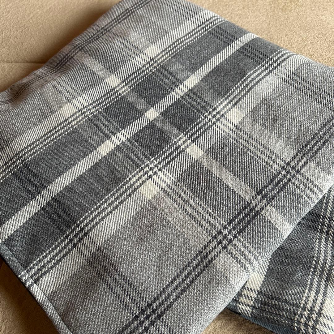 デニムリメイクブランケットマルチカバーラグビックサイズ