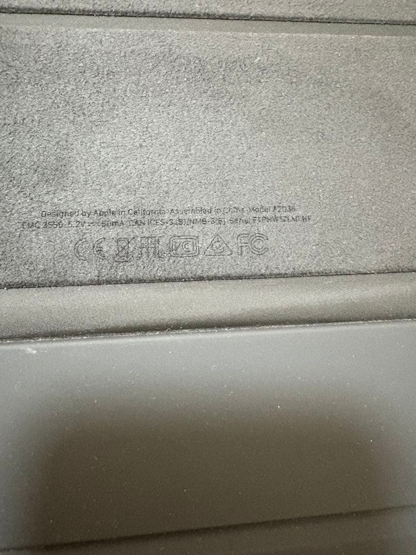 Apple純正iPad用スマートキーボード