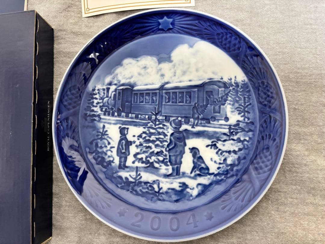 【未使用1級品】ロイヤルコペンハーゲン 2001&2004年 2枚セット 完品