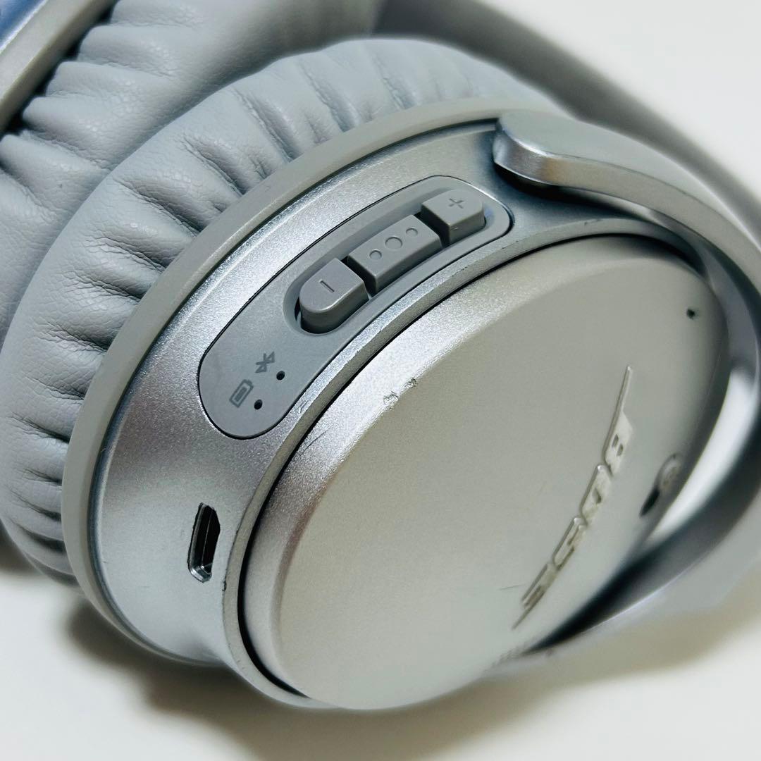 【美品/パッド新品】Bose QuietComfort 35 シルバー 限定色