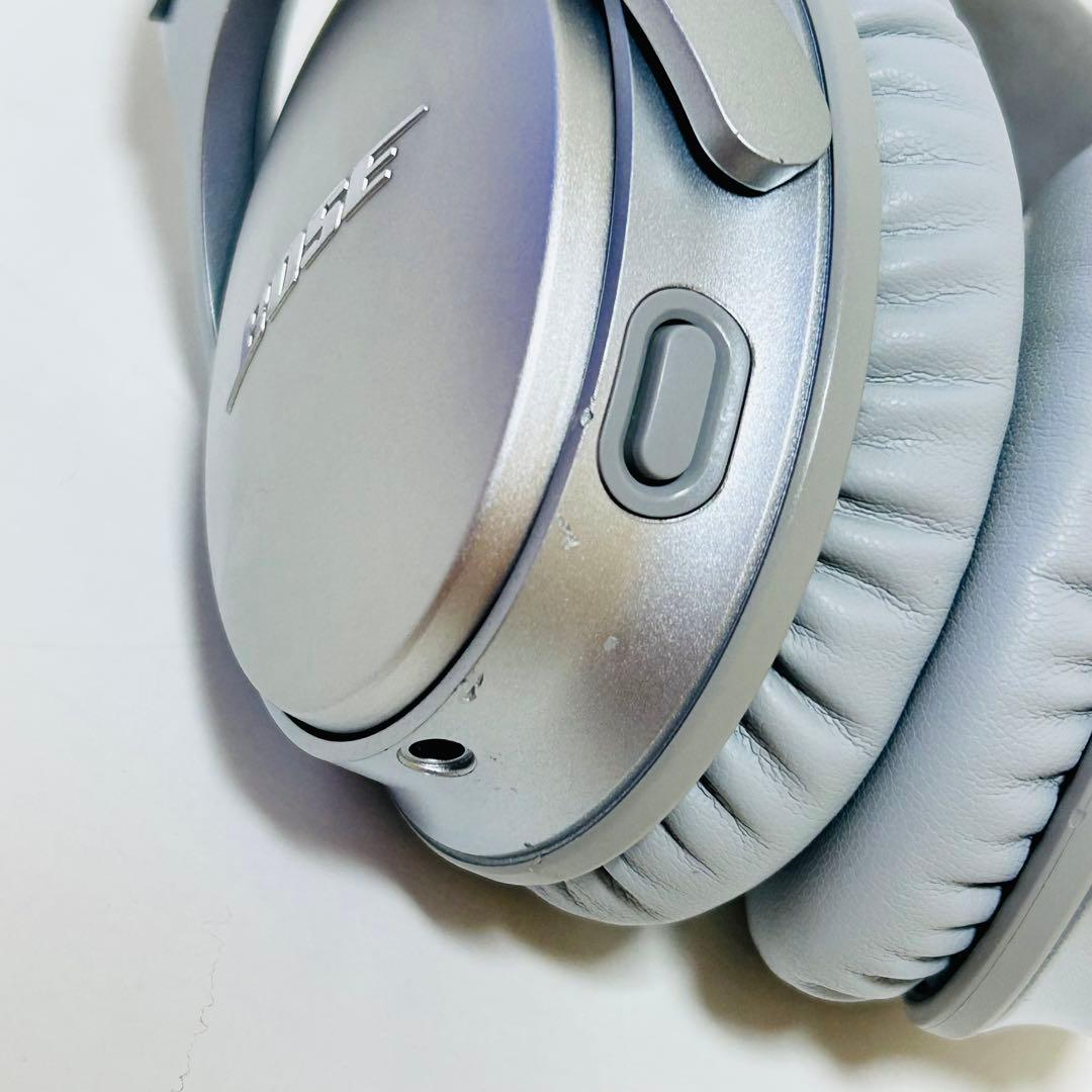 【美品/パッド新品】Bose QuietComfort 35 シルバー 限定色