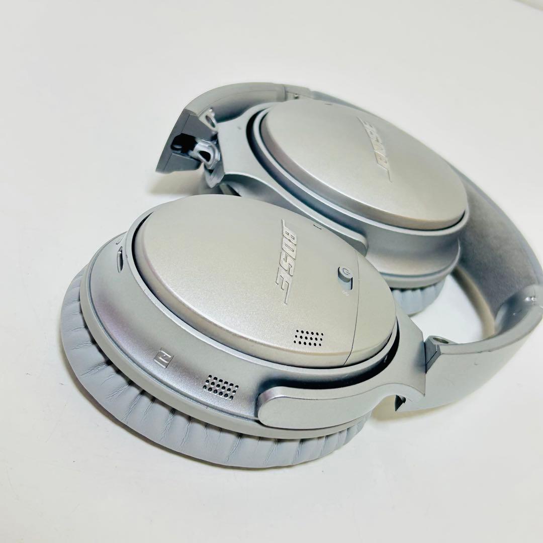 【美品/パッド新品】Bose QuietComfort 35 シルバー 限定色