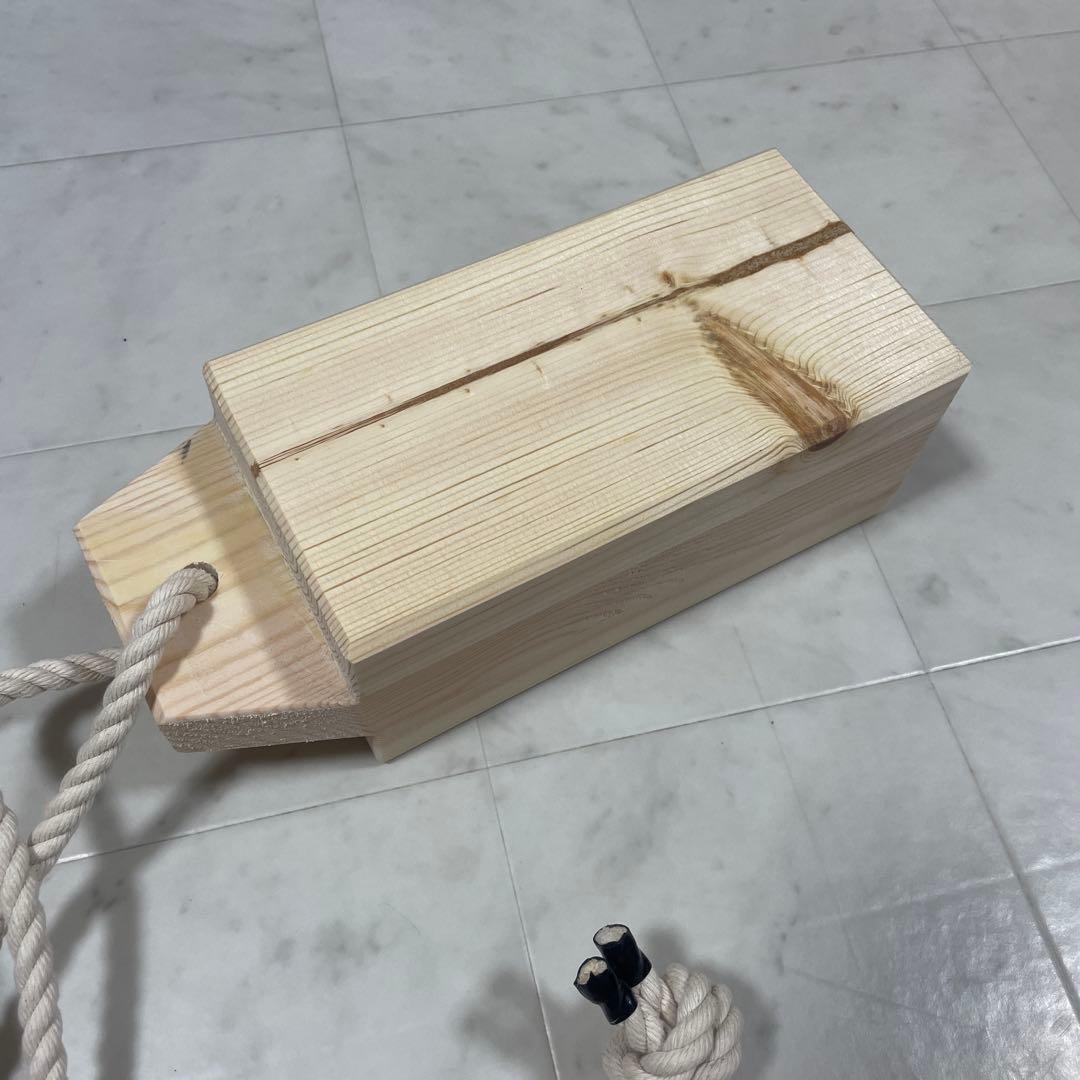 神輿　当て木　神輿枕(片耳) ゲタ　2点