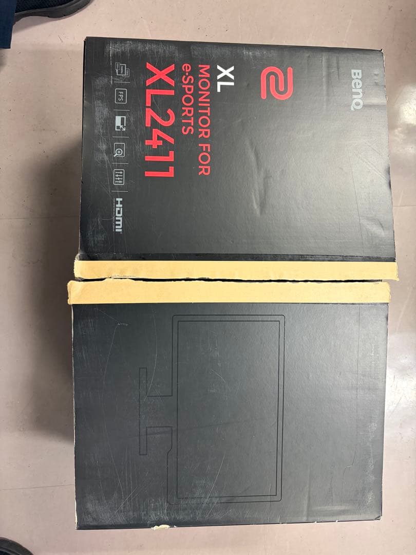 BenQ XL2411 おまけ付き DVI↔︎DVIケーブル付き