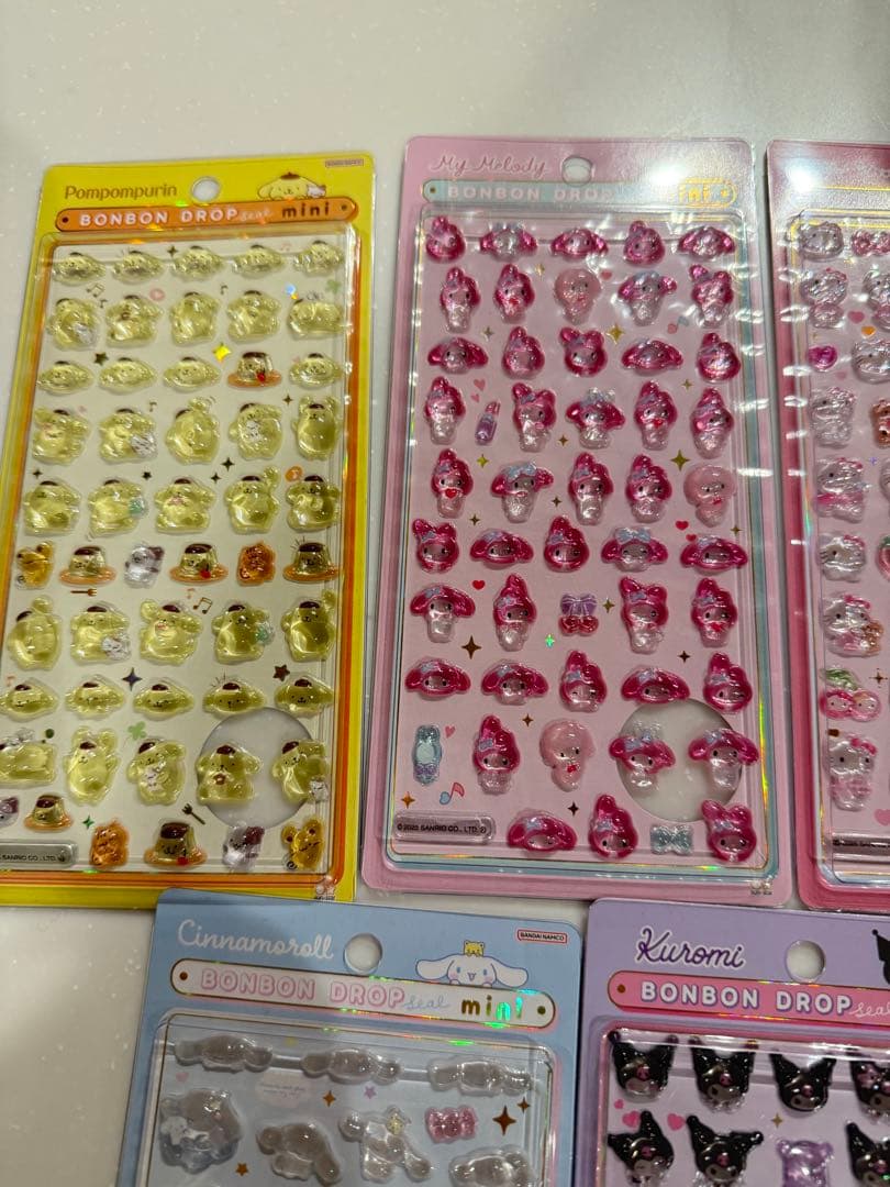 【正規品】ボンボンドロップシール　サンリオミニ
